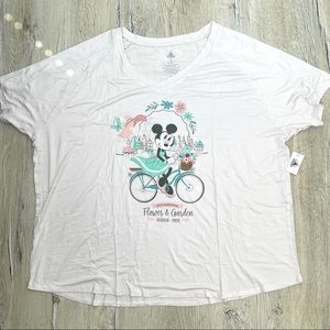 Disney Epcot’s Flower & Garden Festival Minnie Mouse Short Sleeve T-Shirt Sz XL